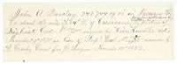 Descriptive slip for 742,744 square varas of Barclay's survey, taken from the triplicate certificate of 29 November 1870 issued in place of the duplicate.