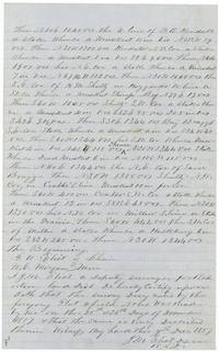 Close of the field notes with chain carriers G. W. Eliot and W. C. Morgan, surveyed 25-26 Nov 1857, certified 9 Dec 1857.