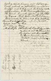 End of the Neblett affidavit asking the Commissioner to deliver the patent to him or his order, sworn 10 May 1872, filed 14 May 1872.