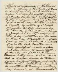 Executor's order authorizing the Commissioner to deliver the patent and papers to Messrs. Miller & Dowell of Austin.
