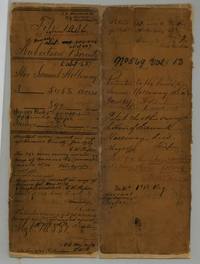 File jacket for the heirs of Samuel Holloway, bounty warrant of 960 acres located as 545 1/2, 392 and 22 1/2 acres, patented 1870, 1871 and 1874.