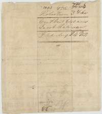 Back of the conditional certificate, with the Land Office filing note of 24 August 1853.