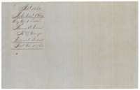 Wrapper for the Garner certificate and transfer to William Balch, filed at the Land Office on 18 February 1861.