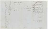 Wrapper for the field notes of Garner's one labor, with Land Office map notes and the patent delivery note of November 1862.