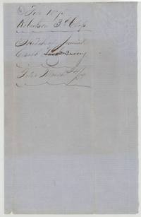 Wrapper labelled sketch of Jeremiah Crabb's survey, filed 24 March 1858.