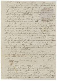 Benjamin Bragg sells headright certificate No. 262 for 320 acres to R. N. White for $25 and authorizes a patent in White's name.