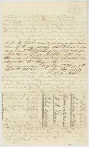 Back of the 348-acre field notes, with surveyor J. M. Eliot's certificates of 29 September and 7 October 1868 and the Land Office filing note.
