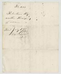Wrapper for a second receipt of delivery, filed 17 July 1872.