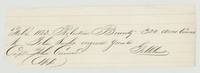 Clerk's slip: File 1123, 320 acres correct to John Sadler original grantee, Capt. John Conner applicant(?).