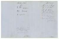 Field notes jacket for G. B. Rollins' 160 acres, with the Land Office filing note of 30 April 1863 and a note of the patent.