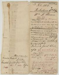 Wrapper no. 3 summarizing the Bowen file: covers a 22 1/2-acre Holloway survey, correct on map June 1873 and patented to Jacob Eliot 16 June 1873.