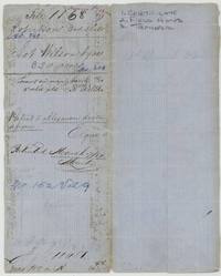File jacket for Lot Wilson's 320 acres, Ab. 848, by assignee, with patent to Alexander Beaton, 17 March 1854, No. 152 Vol. 9.
