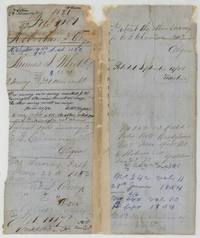 File jacket 1181 for Thomas J. White's two 320-acre surveys, with patent notes to C. B. Chambers, 28 June and 13 September 1854.