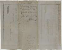 Back of the bounty warrant, marked as filed in the General Land Office on 8 October 1874.