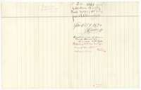 Jacket for the 30 9/10-acre field notes, filed 8 October 1874 and marked patented to Henry Teal, assignee.