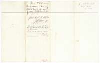 Jacket for the 48-acre field notes, filed 8 October 1874 and marked patented to Henry Teal, assignee.