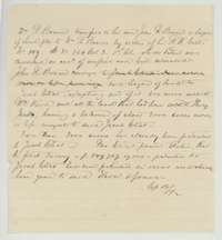 Land Office memo of 16 September 1872 tracing Bowen's league from William R. Bowen to his son John H. Bowen and then to Jacob Eliot.