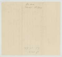 File wrapper for the William R. Bowen headright, Robertson 1st Class, with a faint filing note.