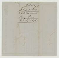 Filing wrapper for the two scrip certificates, filed 26 September 1863.