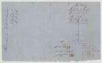 Filing wrapper for the 1863 field notes, filed 26 September 1863 and recorded in Book B.