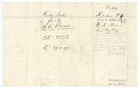 Wrapper for the original 309-acre field notes for William R. Bowen, filed at the Land Office 16 May 1872.