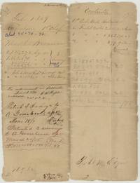 Jacket for Martha Brennan's three surveys, abstracts 74-75-76, patented to A. Groesbeck 24 March 1875, Nos. 588-590 Vol. 20.