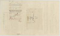 Wrapper for the 2,515,272-vara notes with a sketch plat; covers Nos. 9 and 10 of an H. & T. C. R. R. survey, marked surrounded; patented 24 March 1875.