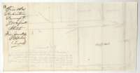 Back of the sketch plat, with the Land Office filing note of June 1887.
