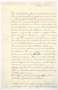 Corrected field notes for J. M. Scott's 160 acres on Chambers Creek, made by Chas. E. Lee, 9 December 1887.