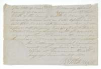 Clerk's certificate that Kinison's transfer to George W. Cooper was proved before R. W. White at Corsicana on 23 December 1850.