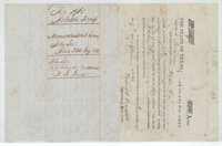 Mercer's Colony certificate No. 147 for 640 acres, issued to John Lee at Corsicana by Commissioner John M. Crockett, 17 April 1850, with the file docket.