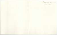 Large folded sheet headed as a calculation for the Colson survey.