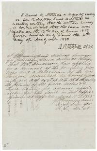 D. R. Mitchell certifies the 1850 survey and the District Surveyor certifies renewal and relocation for Wm. F. Henderson, 17 March 1855.