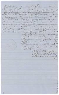 Notary's acknowledgement at Corsicana that Samuel Wilson made his mark to the transfer, 30 April 1855.