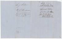 Wrapper for the transfer from Samuel Wilson to Wm. F. Henderson, filed 25 June 1855.