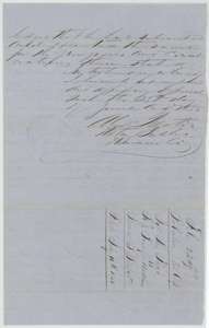 Notary's acknowledgment of the Riggs to Slater transfer, with the docket and filing note of 10 July 1855.
