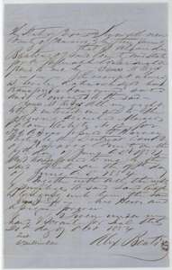 Transfer from Alexander Beaton to James M. Riggs of the Mercer's Colony certificate originally issued to Harvey White, 20 October 1854.