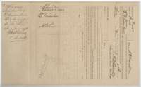 Back of the deed, with the notary's acknowledgment and the Land Office filing note.
