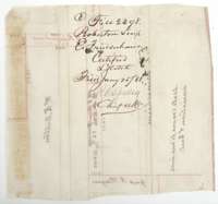 Back of the sketch, marked as a certified sketch and filed 25 January 1888.