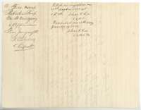 Filing wrapper for the applications, with the county surveyor's note that they were filed in December 1887 and recorded 10 January 1888.