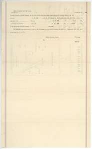 Printed county clerk's certificate of record, left unfilled, from the back of the warranty deed.