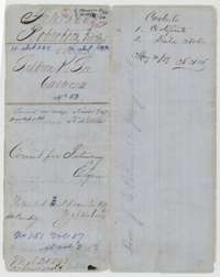 File jacket for Lilborn K. Lee, 640 acres, Mercer's Colony certificate No. 53, listing the certificate and field notes and marked patented in 1857.