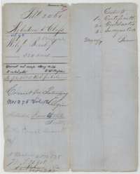 File jacket for Wiley Beasley's 320-acre survey, listing the certificate, field notes and surveyor's certificate, with the patent entry of June 1856.