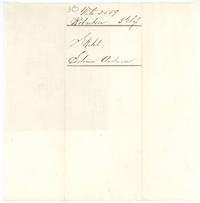 Wrapper no. 3 labelled Sketch, Solomon Anderson.
