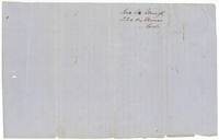 Back of the certificate docketed 'Geo. W. Meazell 320 a. Mercer's Colony'.