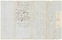 Wrapper for field notes and Petty-to-Kellum transfer, filed 14 November 1856, patented 19 December 1856.