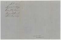 Jacket for the colony certificate of Andrew J. Phoenix, 640 acres, marked filed 20 May 1857.