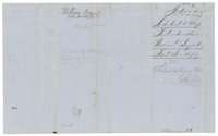 Field-notes jacket for William Bryant's 466 acres, filed 16 June 1857 and patented in January 1858.