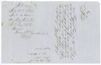 Thos. J. Oliver examines the Kincaid field notes and records them in Book L, with the patent note of 15 February 1858.