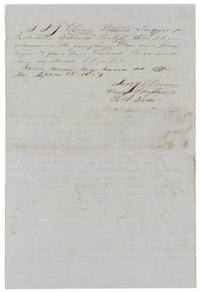 District Surveyor Thos. J. Oliver certifies he examined the plat and field notes and recorded them in Book L page 322, 28 April 1857.